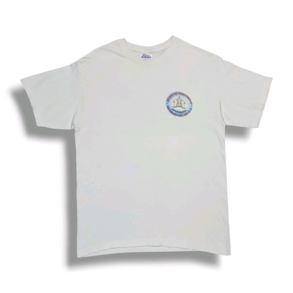 Y2K California‎ Baptist University Riverside, California White T-Shirt Men's M